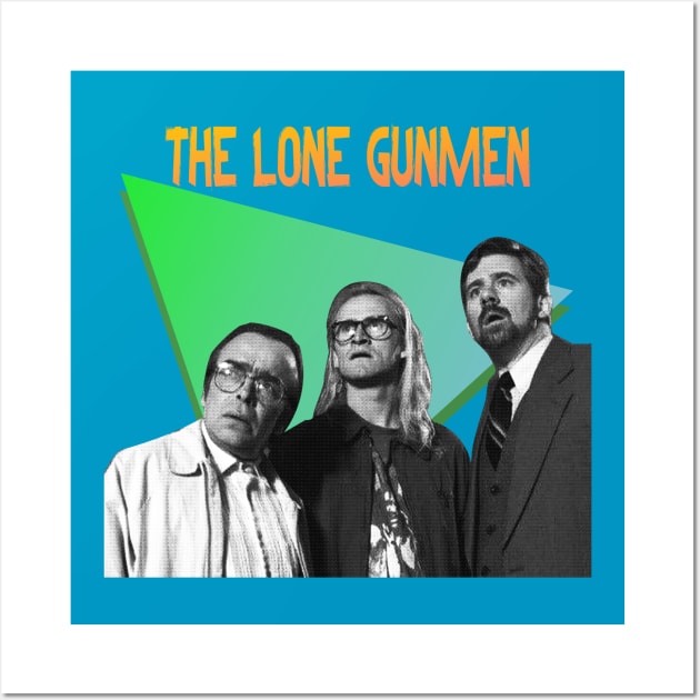 The Lone Gunmen Wall Art by Moulezitouna